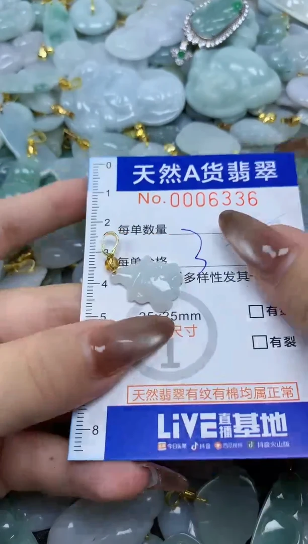 翡翠未镶嵌颈饰天然A货翡翠