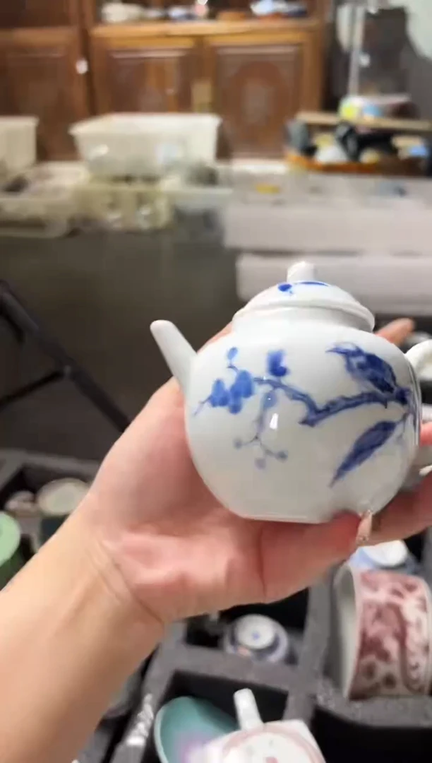 瓷片景德镇瓷器茶器茶杯