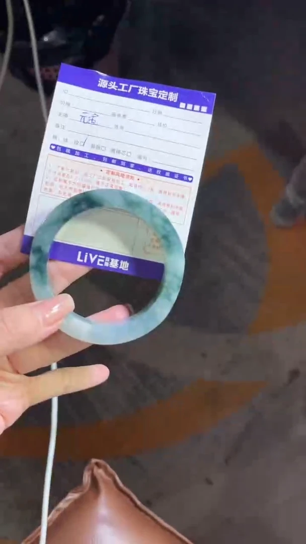 未镶嵌手镯定制翡翠阡**花定制不退不换