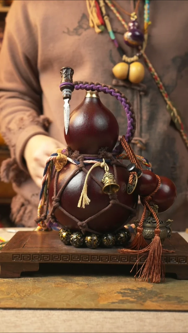 515大漆一物一拍记葫堂出品【不带手串】