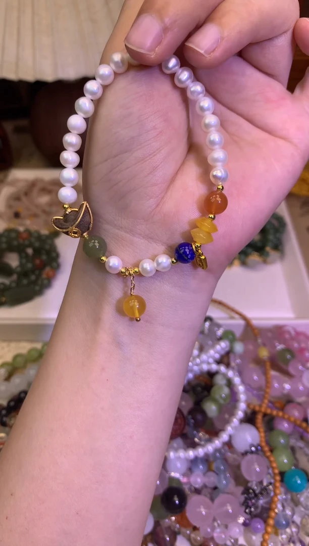 淡水珍珠手绳未镶嵌159