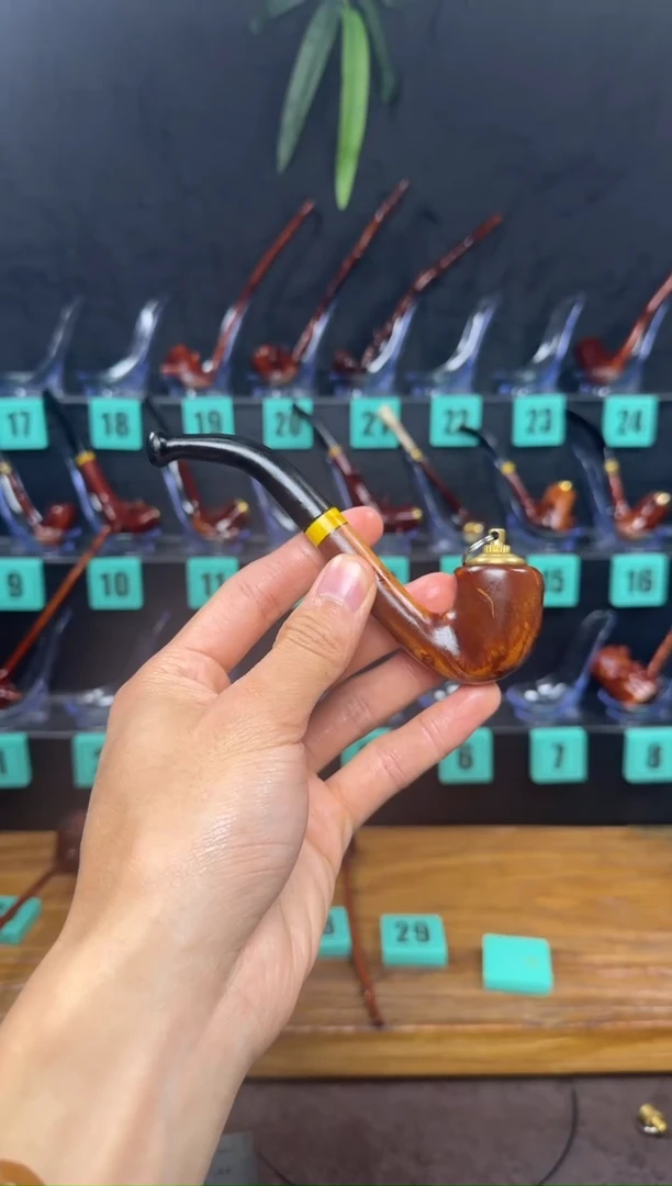 一物一图檬子木手工香烟嘴