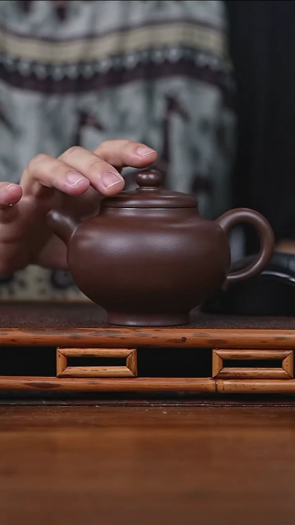 茶壶紫砂国庆中秋福利款 金掇 老紫泥 280cc