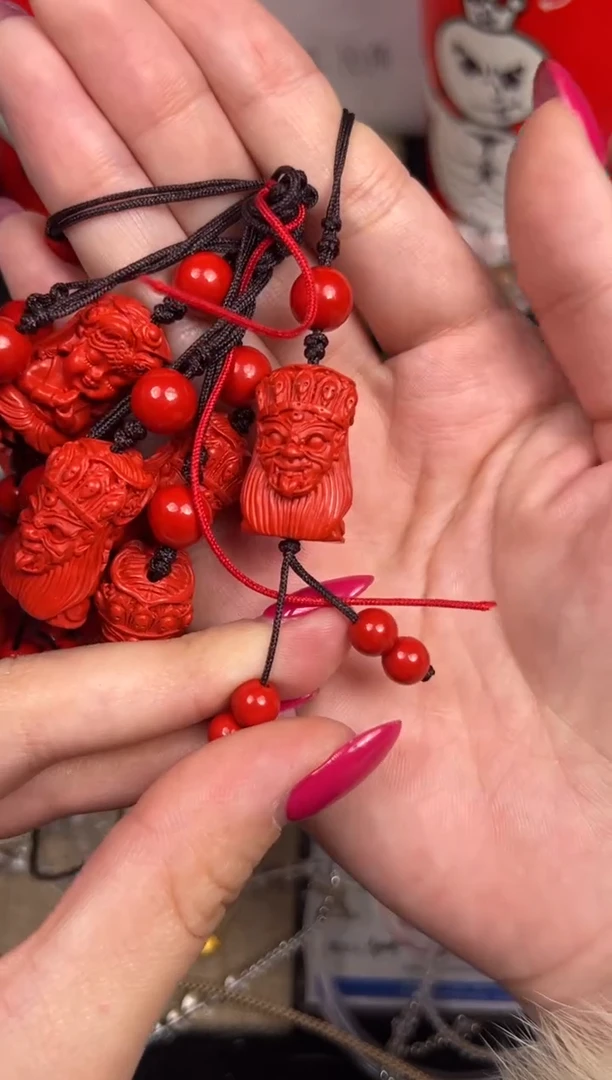 未镶嵌手串水晶扎基拉姆雕刻挂件