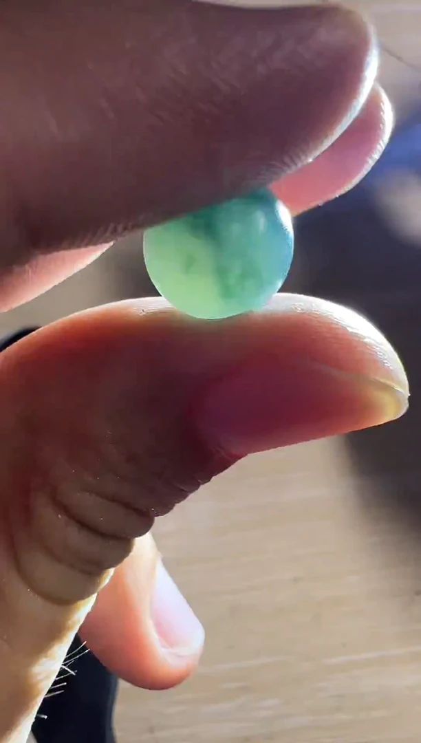 未镶嵌定制翡翠单珠