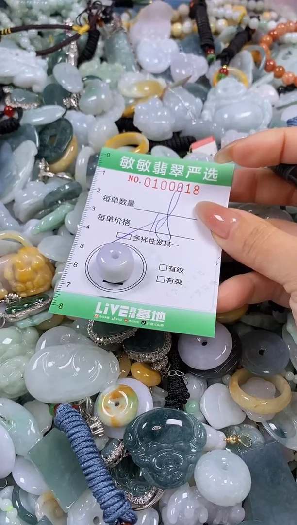 【闪购商品】翡翠颈饰未镶嵌闪购0100018多样性发其一