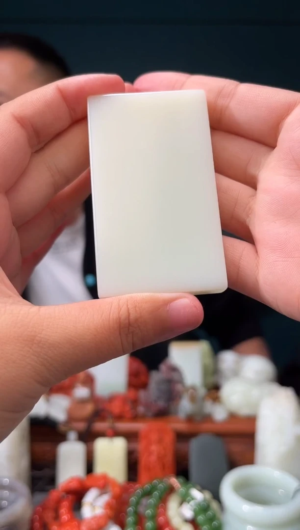 【闪购商品】和田玉颈饰未镶嵌无事牌47