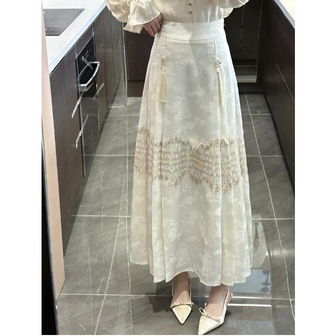 浩哥严选●半身裙预C4BSQ0107A显瘦半身裙蕾气质高腰时尚