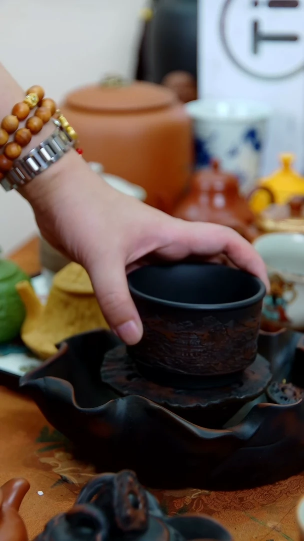 孤品紫陶茶杯孤品紫陶茶杯