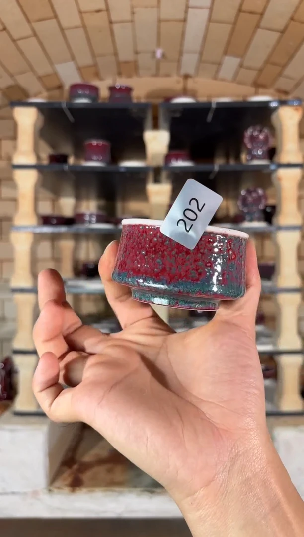 杯精品窑变钧瓷茶器