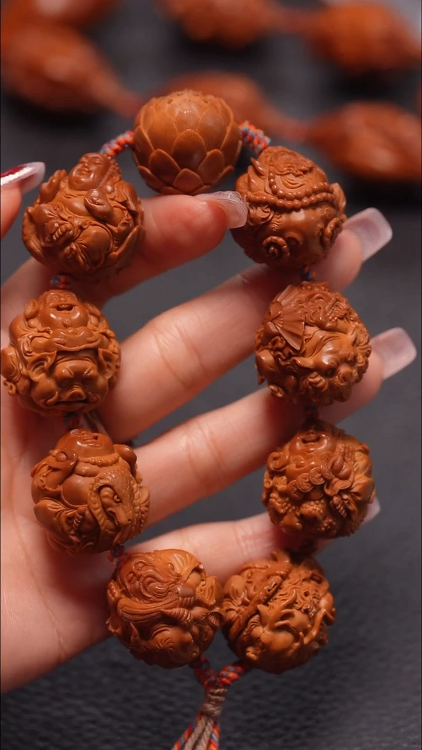 手串橄榄核2.6/整身骑兽群仙