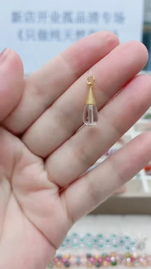 吊坠(不含链)银S925镶嵌水晶005ZB1116产品一个（多样性）