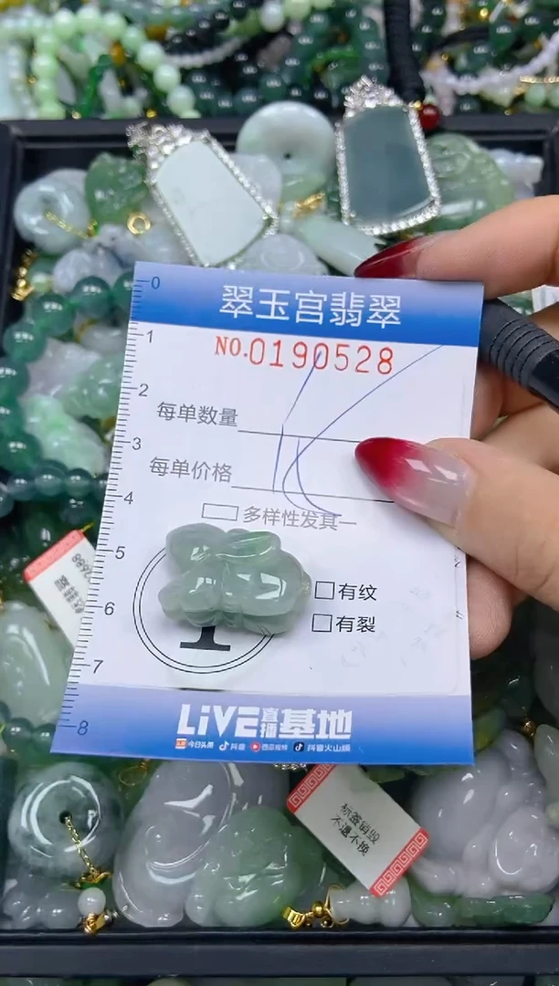 颈饰未镶嵌翡翠闪购0190528