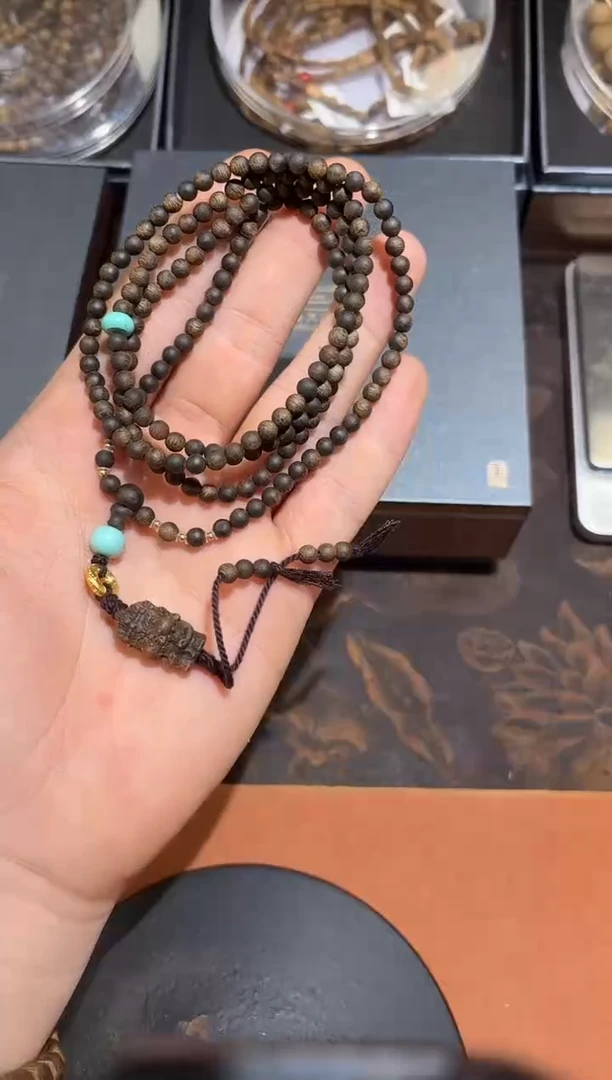 【闪购商品】沉香手串沉水沉香多圈手串 多样性发其一