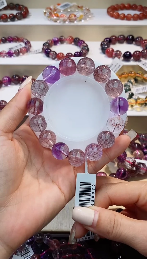 未镶嵌手链水晶仙女超七13m+