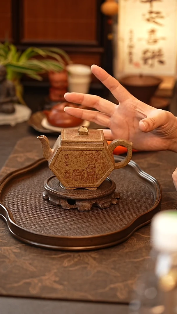 茶壶紫砂方器