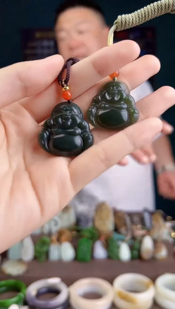 和田玉未镶嵌颈饰多样性发货 拍一单发一个