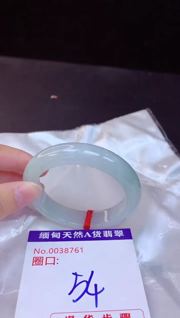 【闪购商品】翡翠手镯未镶嵌54+             