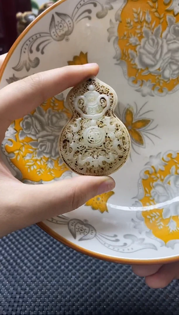 瓷片瓷片 瓷器 摆件 1个