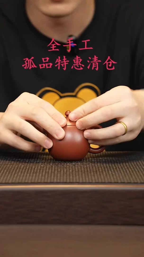 茶壶紫砂源头精品手工作品5433