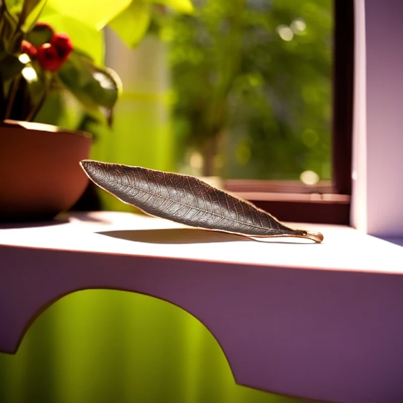 非金属珐琅手链 【闪购链接】3184树叶插吊坠