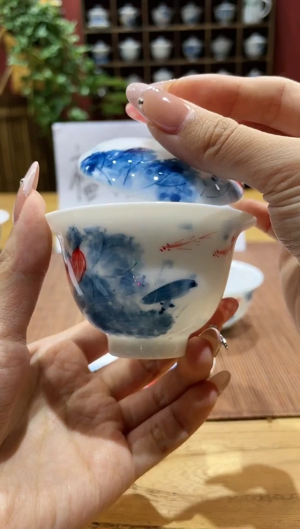 盖碗/杯群芳斋闪购链接（以闪拍图片为准）