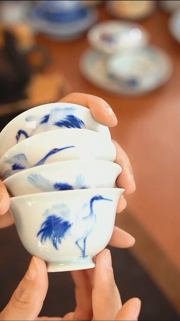单鹤单杯随机姿态B级