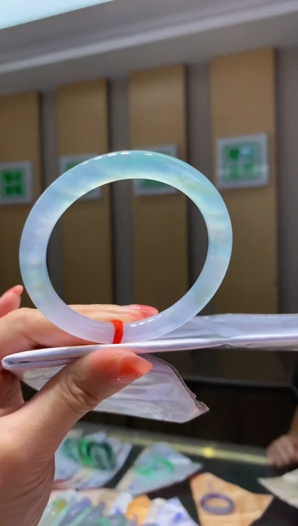 未镶嵌手镯翡翠-Q68 圈口57