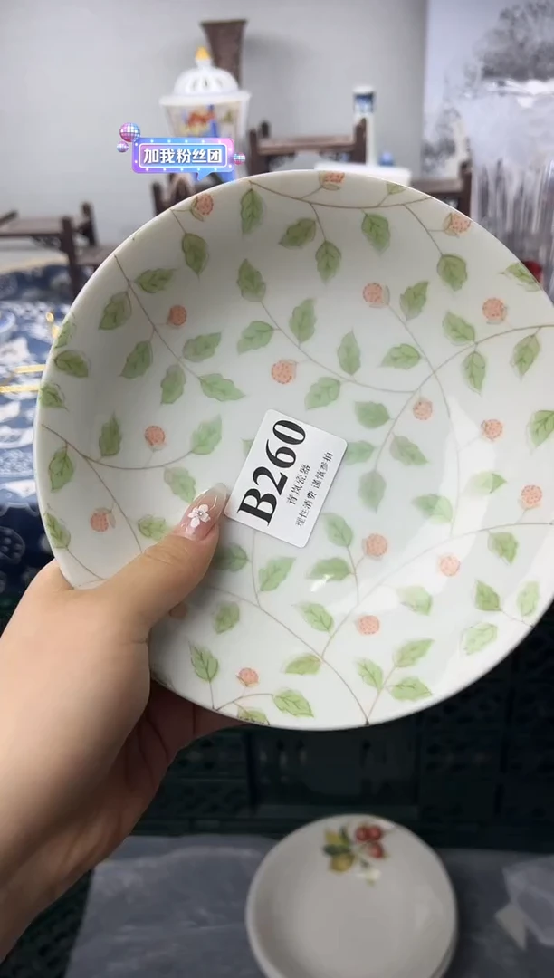 瓷片柒****食  B260