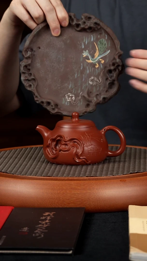 【k038】太湖石宜兴紫砂CH