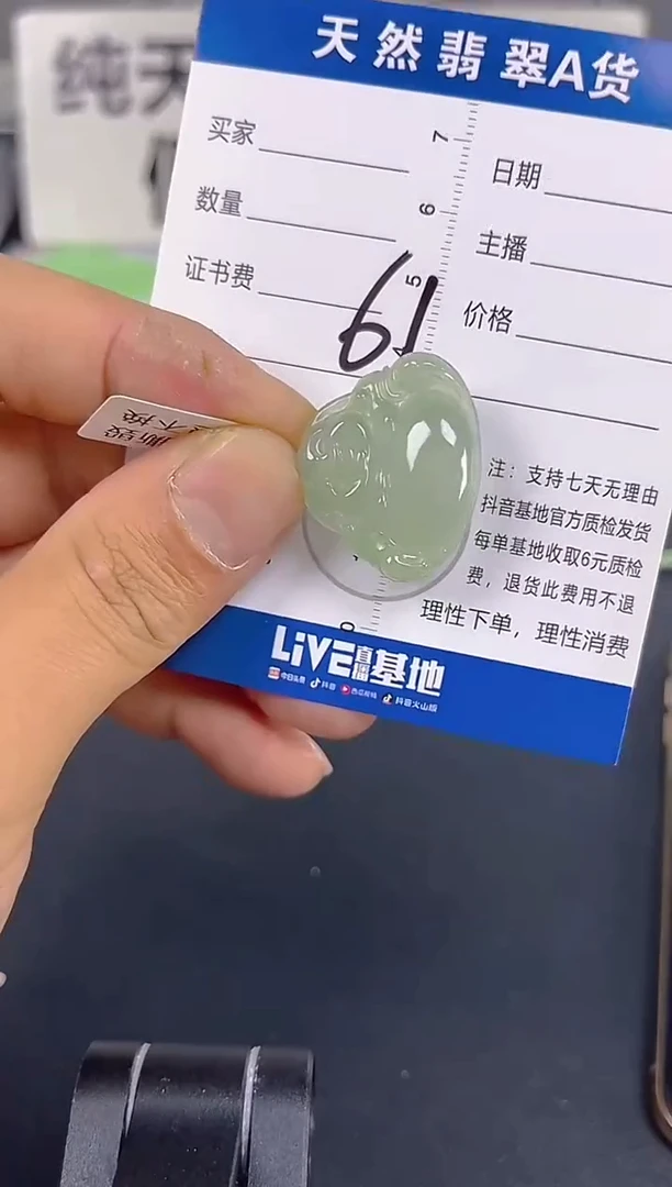 颈饰未镶嵌翡翠纯天然缅甸翡翠A货