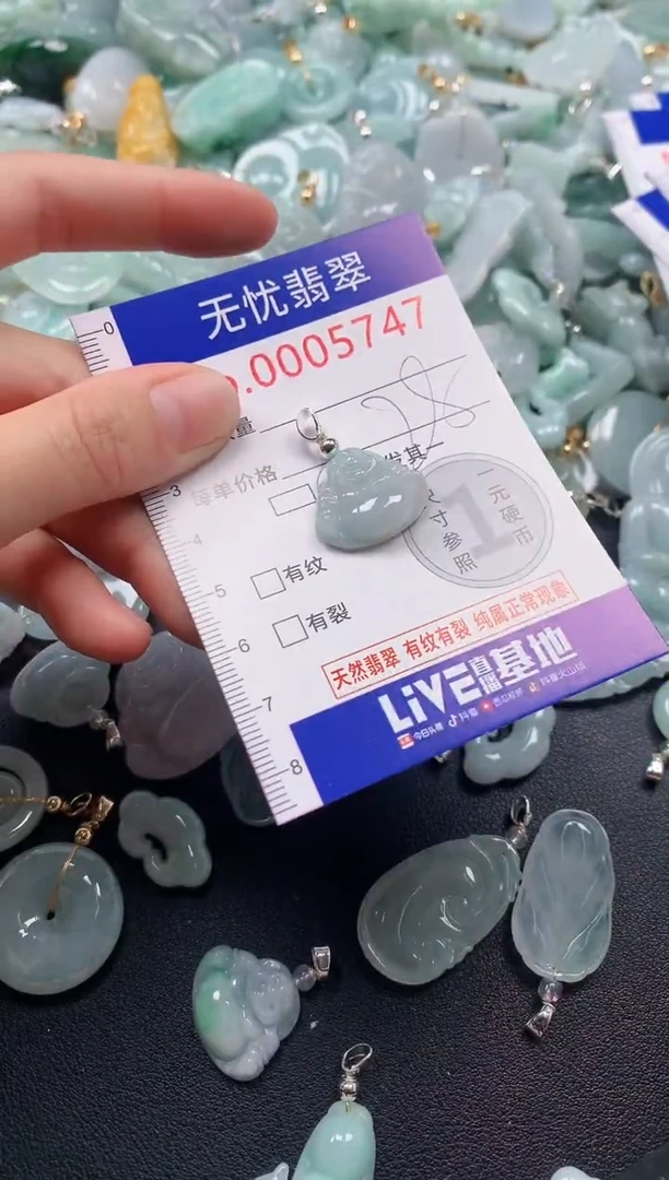 颈饰未镶嵌翡翠5747