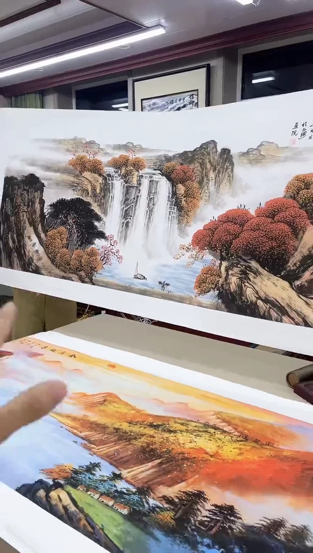 国画九霄甄选国画作品x24