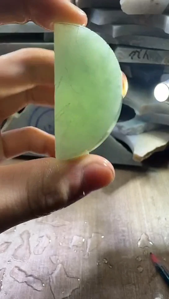 裸石翡翠天然翡翠A货花343