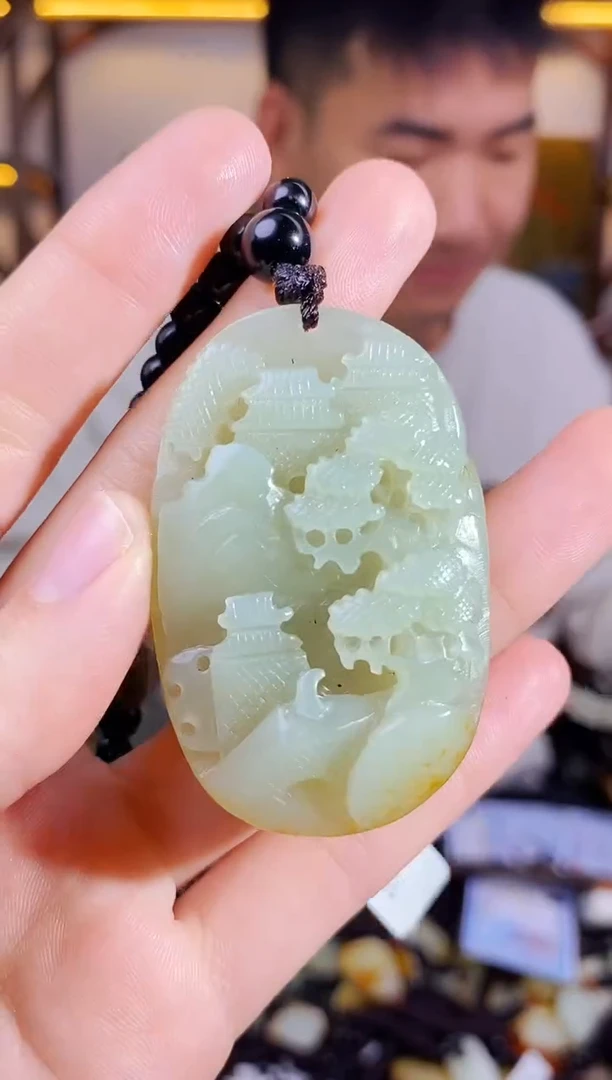 【闪购商品】和田玉颈饰未镶嵌1