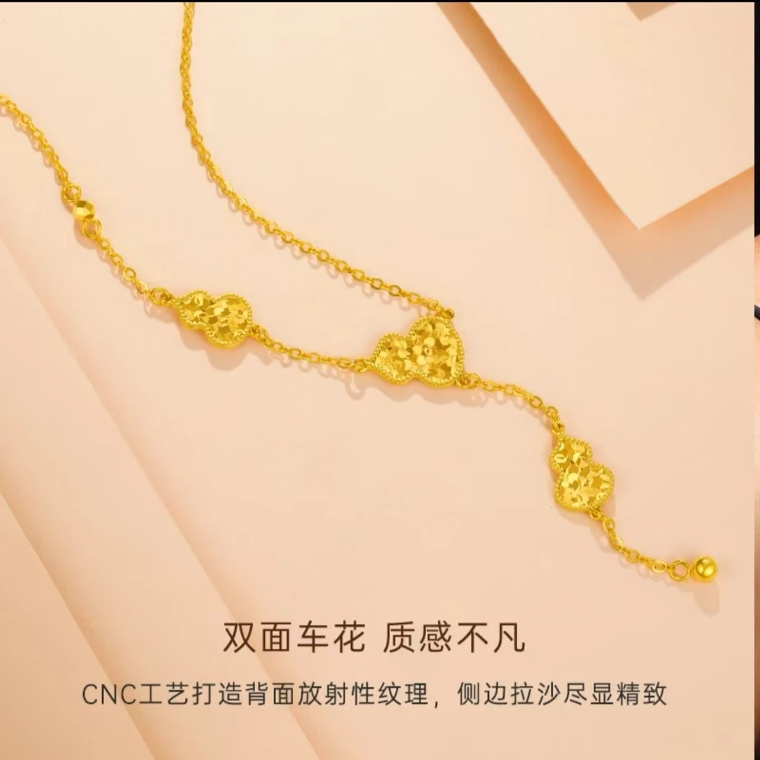 合金吊坠 【项链】龙鳞福禄吊坠项链【套链】