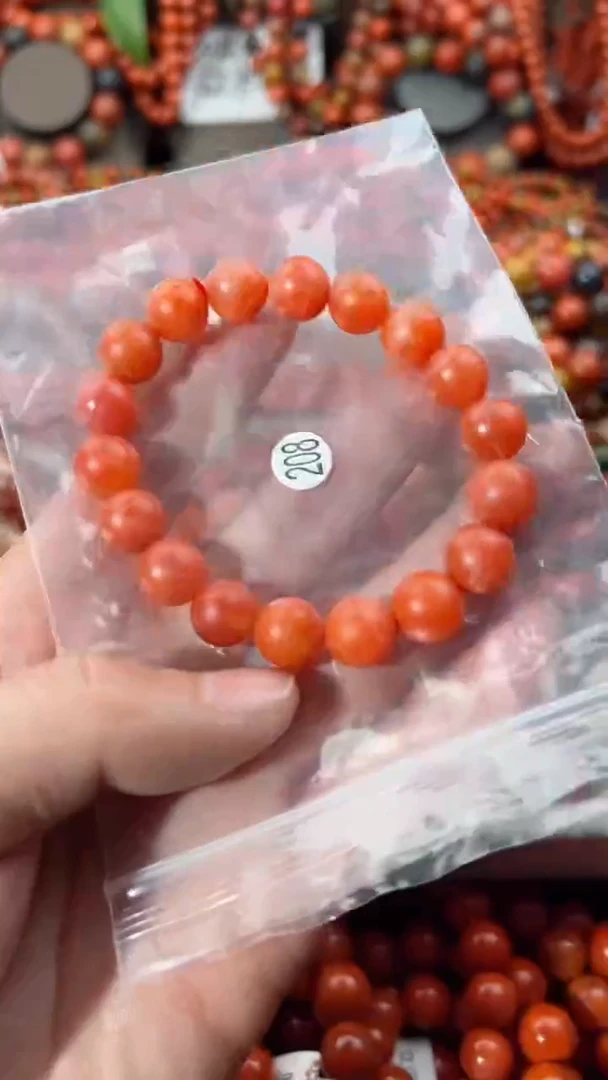 【闪购商品】南红玛瑙手串未镶嵌10