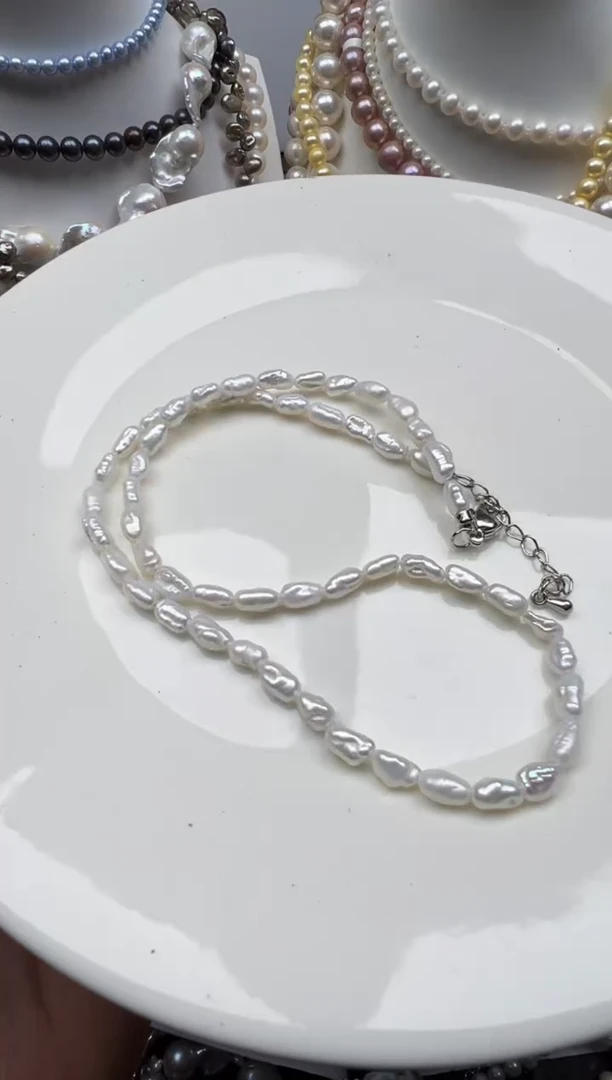 【闪购商品】淡水珍珠颈饰未镶嵌1