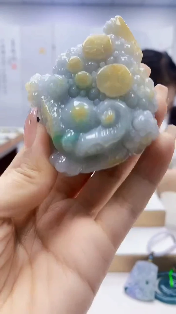 未镶嵌定制翡翠3099ty-毛货挂件19