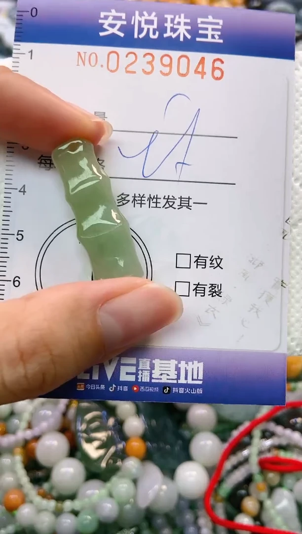 翡翠未镶嵌颈饰闪购0239046