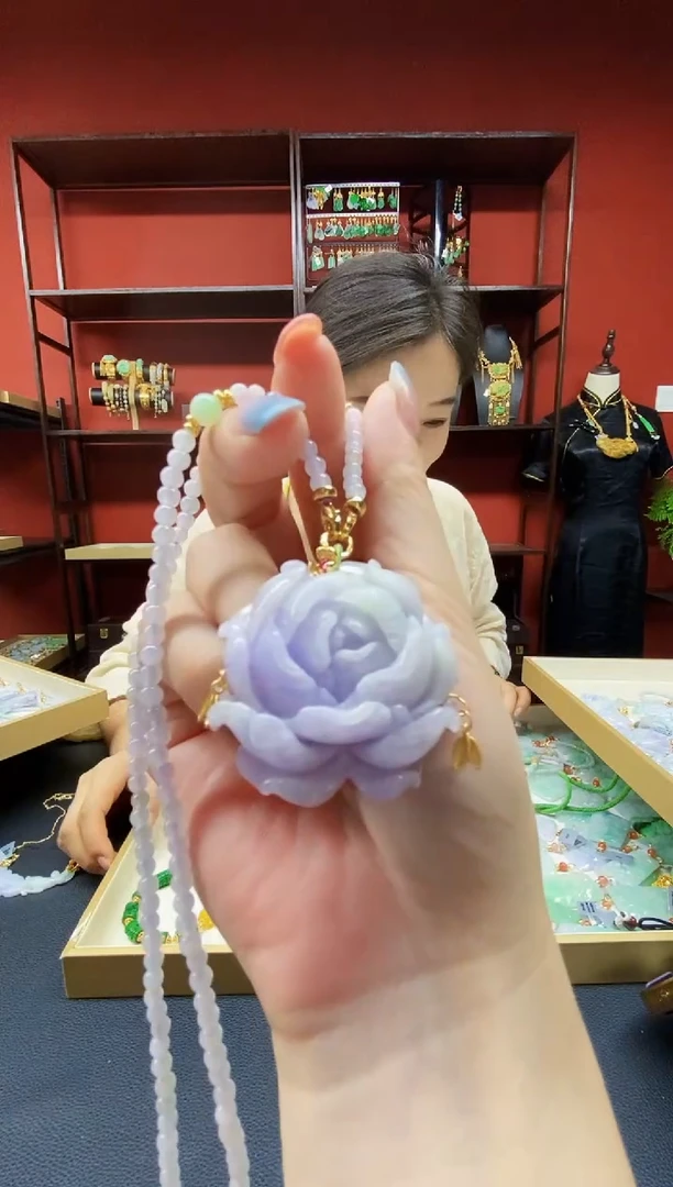 颈饰未镶嵌翡翠翡翠吊坠