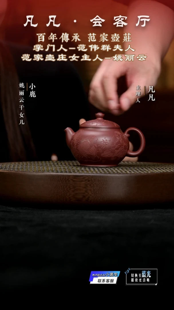 茶壶紫砂凡凡会客厅&姚丽云50 紫砂壶