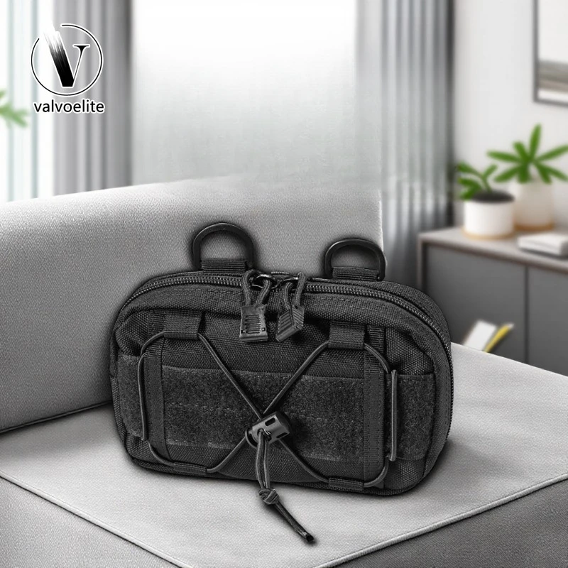 VALVOELITE户外战术腰包附件包多功能收纳包野外便携战术执勤腰包