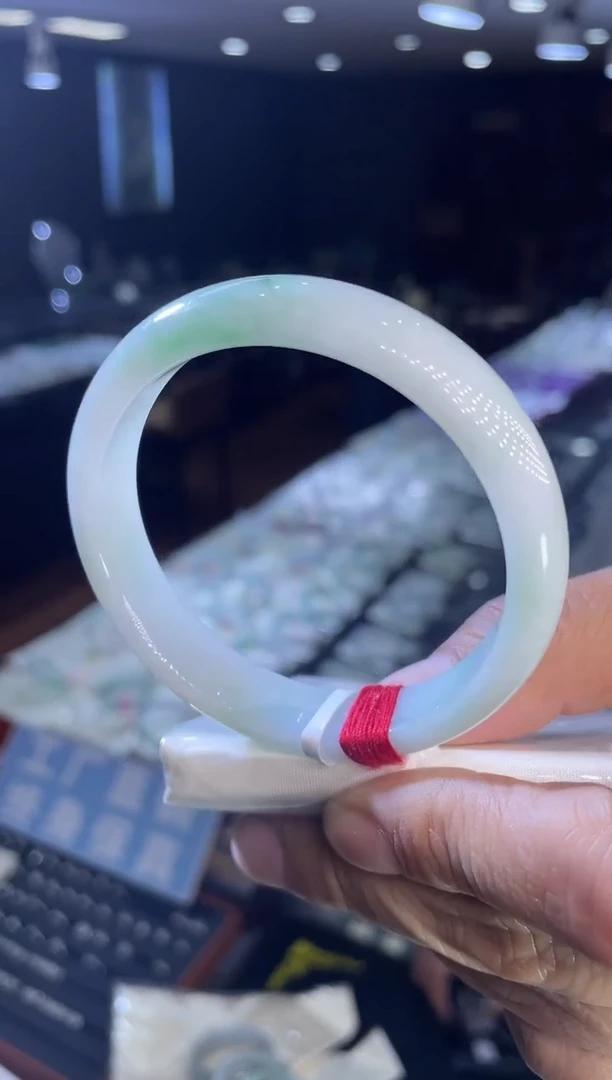 未镶嵌手镯翡翠正圈57-58