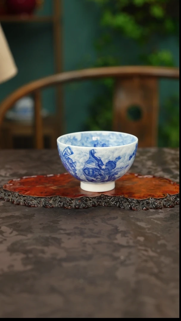 画堂春大闹天宫鸡心杯
