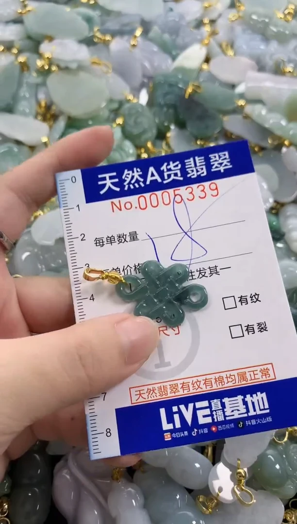 颈饰未镶嵌翡翠天然A货翡翠