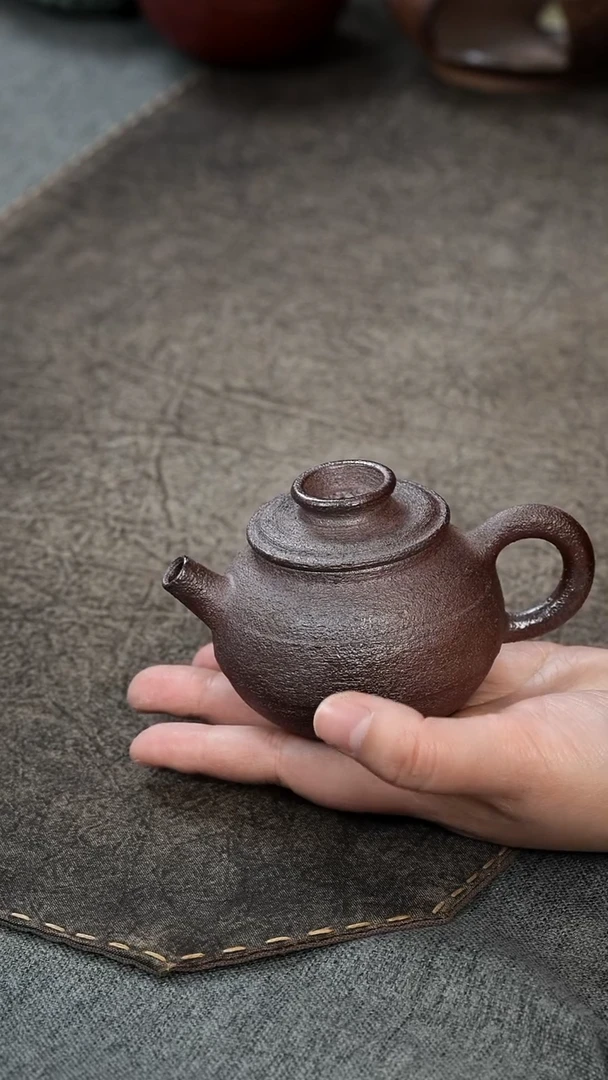 【闪购商品】紫砂茶宠柴烧巨轮