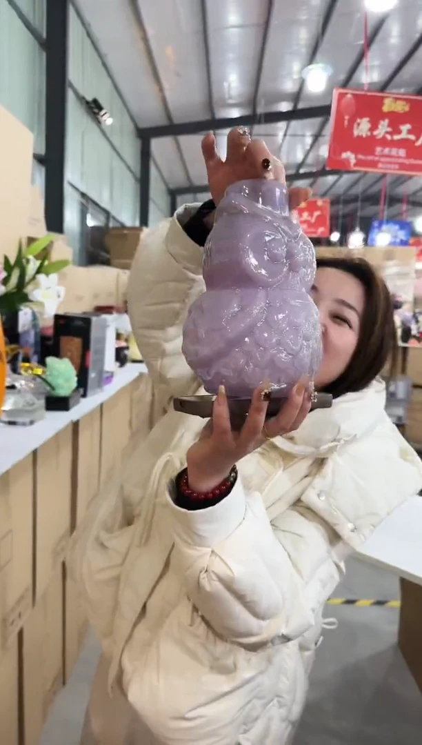 【闪购商品】玻璃于清花器R-早26