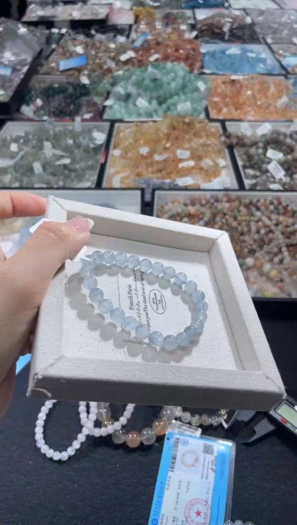 水晶手链未镶嵌108号 多样性发一7+