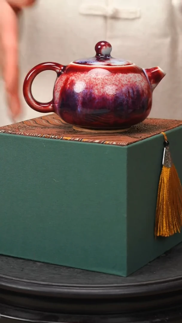 【闪购商品】【河南省工艺美术大师刘朝远】茶壶